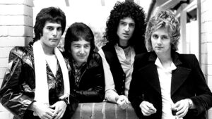QUEENメンバーの1977年の宣材写真